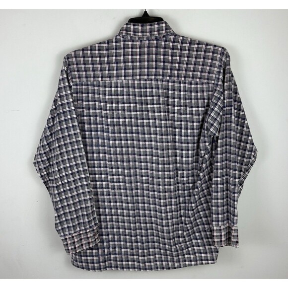 Vintage 90s Dickies Flannel Shirt / Size Medium / Long Sleeve - Picture 3 of 6